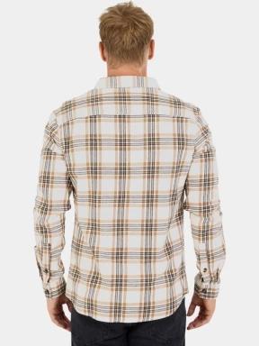 camasa cu maneci lungi pt. barbati Fundango Harris Shirt nisip 3