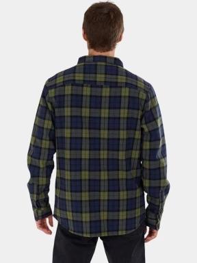 jacheta camasa pt. barbati Fundango Roddy Lined Shirt albastru inchis 3