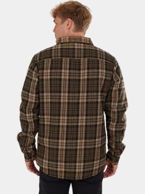 jacheta camasa pt. barbati Fundango Roddy Lined Shirt oliv 3
