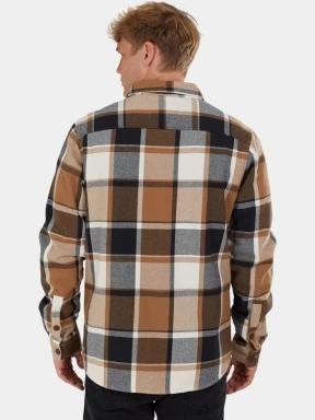 jacheta camasa pt. barbati Fundango Roddy Lined Shirt maro 3