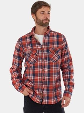 jacheta camasa pt. barbati Fundango Roddy Lined Shirt rosu 1