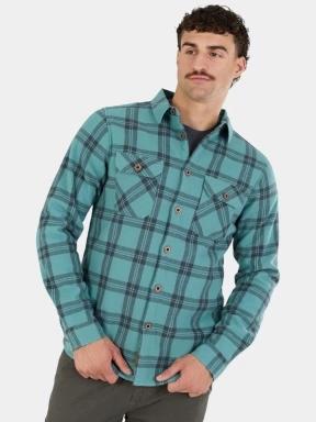 jacheta camasa pt. barbati Fundango Roddy Lined Shirt verde 1