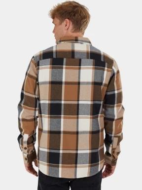 jacheta camasa pt. barbati Fundango Roddy Lined Shirt maro 3
