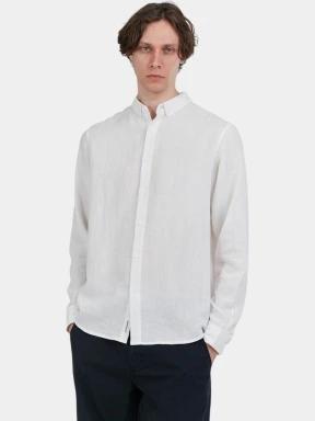 camasa cu maneci lungi pt. barbati Fundango Ronan Shirt alb 1