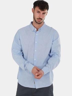 camasa cu maneci lungi pt. barbati Fundango Ronan Shirt albastru 1