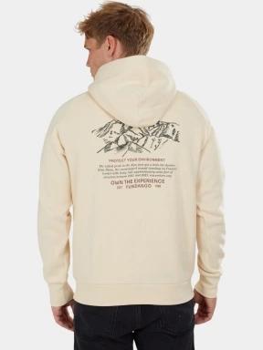 pulover cu gluga pt. barbati Fundango Talis Hooded Sweatshirt nisip 3