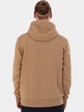 pulover cu gluga pt. barbati Fundango Conor Hooded Sweatshirt maro 3