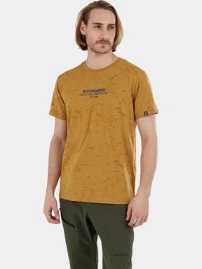 tricou pentru sport, cu maneci scurte pt. barbati Fundango Theory T-shirt galben 3