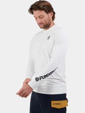 lycra cu maneci lungi pt. barbati Fundango Manado Long II Rashguard alb 1