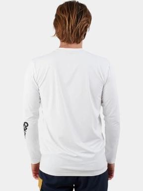 lycra cu maneci lungi pt. barbati Fundango Manado Long II Rashguard alb 3