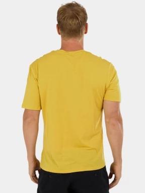 tricou cu maneci scurte pt. barbati Fundango Wanaka Merino T-shirt galben 3