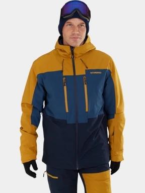 geaca de schi pt. barbati Fundango Nelson Allmountain Jacket galben 1