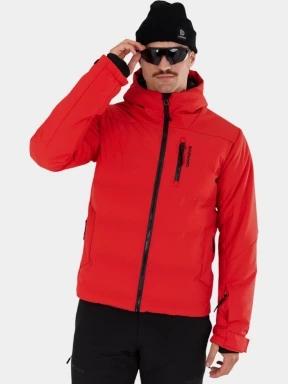 geaca de schi matlasata pt. barbati Fundango Portage Padded Jacket rosu 1