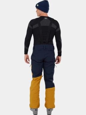 pantaloni de schi pt. barbati Fundango Teak Colourblock Pants albastru inchis 1