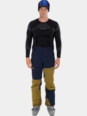pantaloni de schi pt. barbati Fundango Teak Colourblock Pants albastru inchis 1