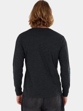 tricou cu maneci lungi pt. barbati Fundango Justin Longsleeve T-shirt negru 3
