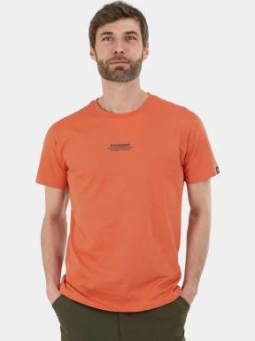 tricou cu maneci scurte pt. barbati Fundango Montes Graphic-T rosu 1