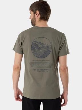 tricou cu maneci scurte pt. barbati Fundango Montes Graphic-T oliv 3