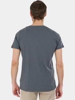 tricou cu maneci scurte pt. barbati Fundango Jaggy II Structured T-shirt gri 3
