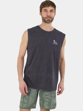 maiou pt. barbati Fundango Alon II Surf Tank-T negru 1