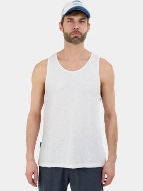 maiou pt. barbati Fundango Drake Tank-T alb 1