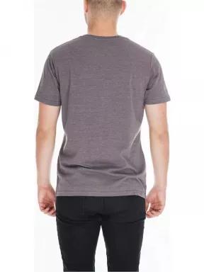 tricou cu maneci scurte pt. barbati Fundango Basic T Logo 4 gri 3