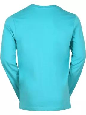 tricou cu maneci lungi pt. barbati Fundango Mens Long T albastru 3