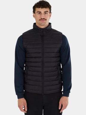 vesta pt. barbati Fundango Flint Padded Vest negru 1