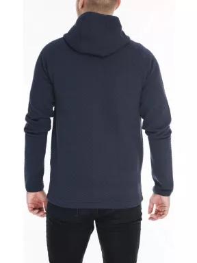 pulover cu gluga pt. barbati Fundango Meteor albastru inchis 3