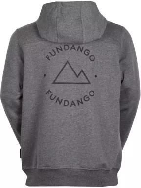 pulover cu gluga pt. barbati Fundango WEST POINT Hooded Pullover gri 3