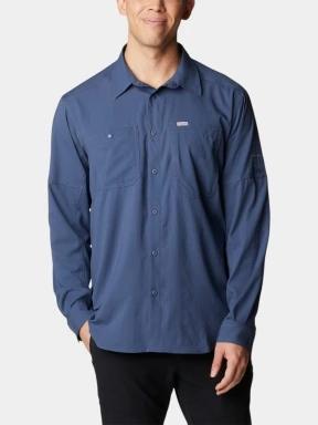 camasa de drumetie cu maneci lungi pt. barbati Columbia Silver Ridge Utility Lite Long Sleeve Shirt albastru 1