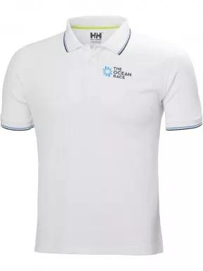 tricou cu guler pt. barbati Helly Hansen The Ocean Race Polo alb 1