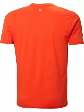 tricou cu maneci scurte pt. barbati Helly Hansen The Ocean Race T-Shirt rosu 3