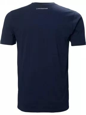 tricou cu maneci scurte pt. barbati Helly Hansen The Ocean Race T-Shirt albastru inchis 3