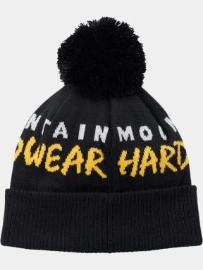 caciula cu mot Mountain Hardwear ApresPro Beanie negru 1
