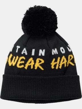 caciula cu mot Mountain Hardwear ApresPro Beanie negru 3