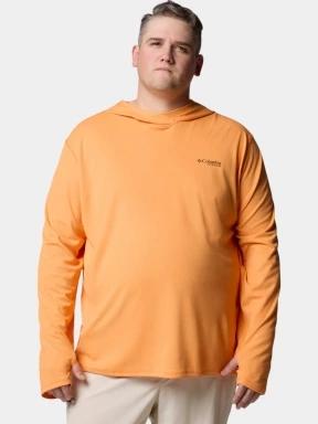tricou cu maneci lungi, pentru sport pt. barbati Columbia Summit Valley Hoodie portocaliu 1