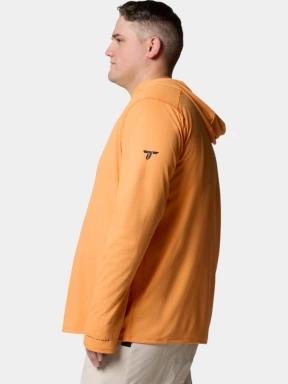 tricou cu maneci lungi, pentru sport pt. barbati Columbia Summit Valley Hoodie portocaliu 3