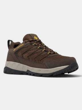 pantofi de drumetie impermeabili pt. barbati Columbia Strata Trail Low WP maro 1