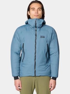 jacheta de puf pt. barbati Mountain Hardwear Storm Whisperer Insulated Jacket albastru deschis 1