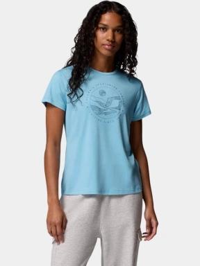 tricou cu maneci scurte pt. femei Columbia Sloan Ridge Graphic Short Sleeve Tee albastru 1