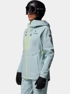 geaca de schi pt. femei Columbia Platinum Peak II 3L Shell albastru 3