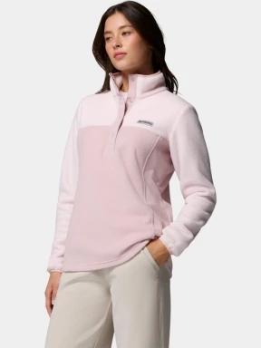 pulover polar pt. femei Columbia Benton Springs 1/2 Snap Pull Over II roz 3