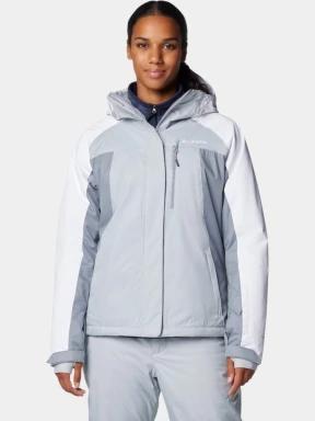 geaca de schi pt. femei Columbia Snowy Summit Insulated Jacket gri 1