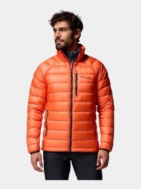 jacheta de primavara pt. barbati Columbia Arctic Crest Down Jacket portocaliu 1