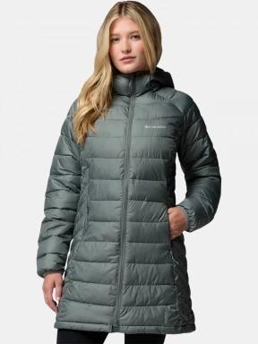 jacheta de iarna pt. femei Columbia Powder Lite II Mid Jacket verde 1