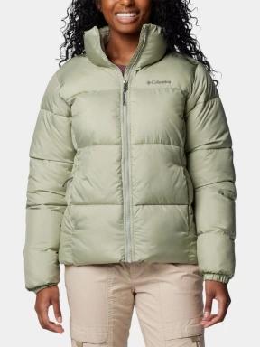 jacheta de iarna pt. femei Columbia Puffect II Full Zip Jacket verde 1