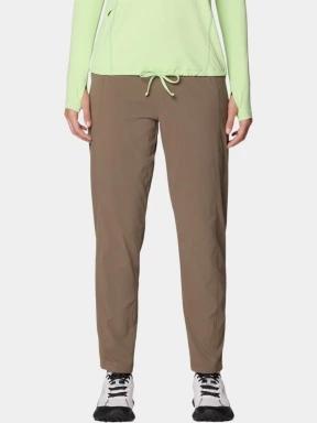 pantaloni de drumetie pt. femei Mountain Hardwear Dynama High Rise Ankle Pant oliv 1