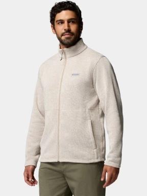 pulover polar pt. barbati Columbia Alto Pass Full Zip Fleece nisip 3