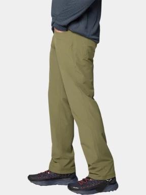 pantaloni de drumetie pt. barbati Mountain Hardwear Yumalino Lined Pant oliv 3